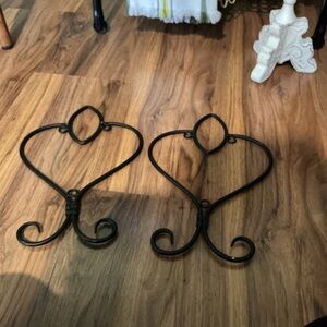 Black Wrought Iron Wall Decor